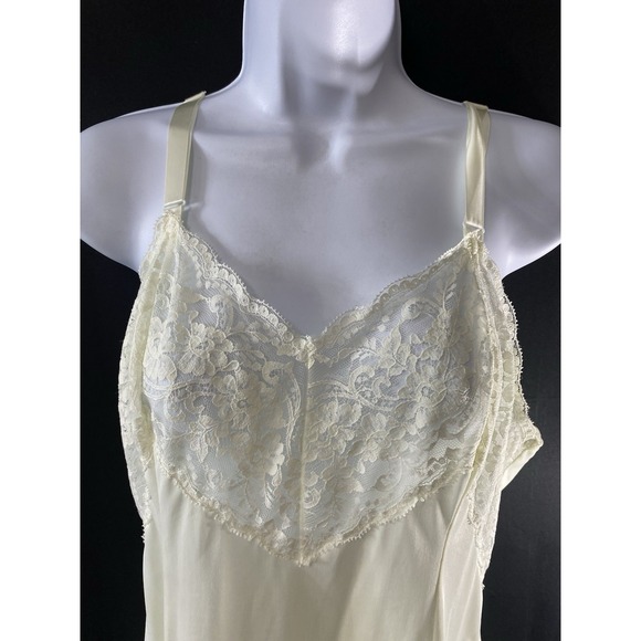 Vintage Wonder Maid Womens Slip Dress Size 38 Slinky Silky Romantic Ethereal USA - Picture 2 of 10